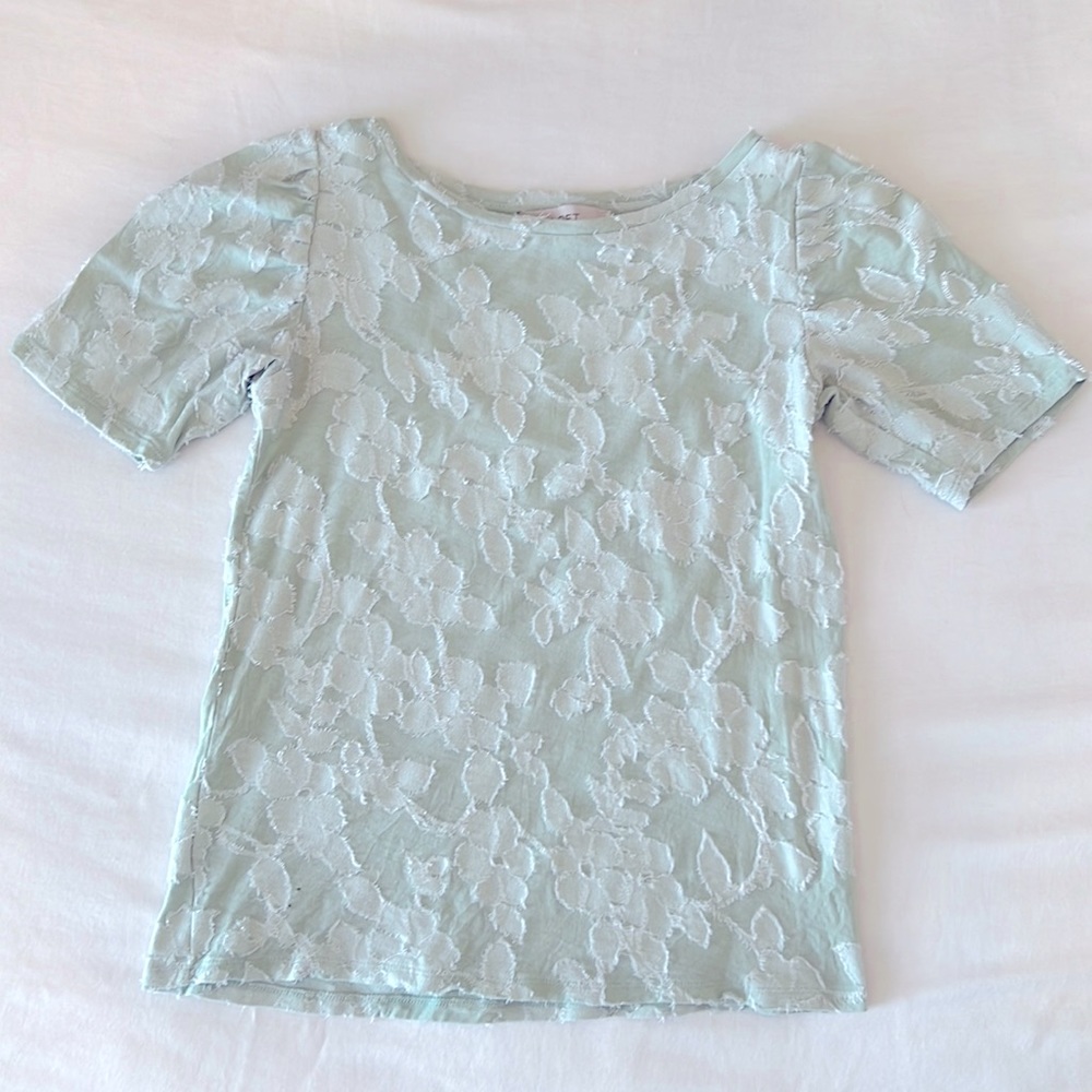 Loft Mint Green spring top
